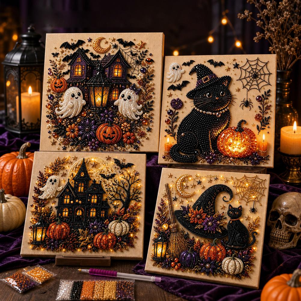 Resin Art Work - ชุดอุปกรณ์วาดภาพเพชร 3 มิติ ทำมือ DIY พร้อมงานศิลปะตกแต่งไข่มุกคุณภาพสูงสำหรับตกแต่งบ้านอย่างสร้างสรรค์