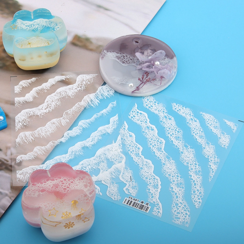 Resin Art Equipment - เครื่องบรรจุคริสตัลอีพอกซีเรซินสติกเกอร์คลื่นงานประดิษฐ์ทำของตกแต่งงานฝีมือศิลปะแบบทำมือ