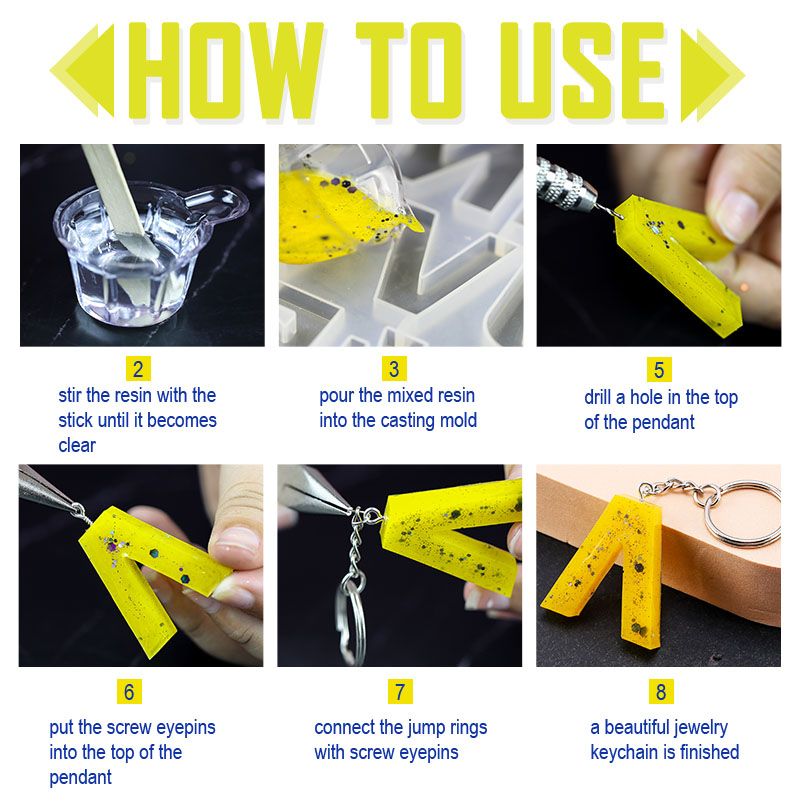 ตัวอักษรอีพ็อกซี่เรซินชุดแม่พิ - Resin Art Alphabet บทวิจารณ์และราคา