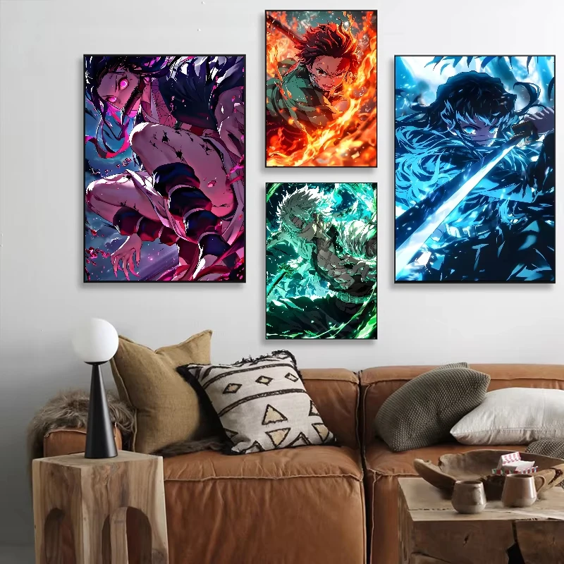 ภาพเพชร 5D ลายอนิเมะดาบพิฆาตอส - Resin Art Wallpaper บทวิจารณ์และราคา