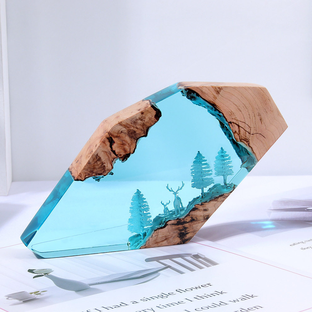 ของตกแต่งบ้านงานฝีมือเรซินไม้เ - Resin Art Baby บทวิจารณ์และราคา