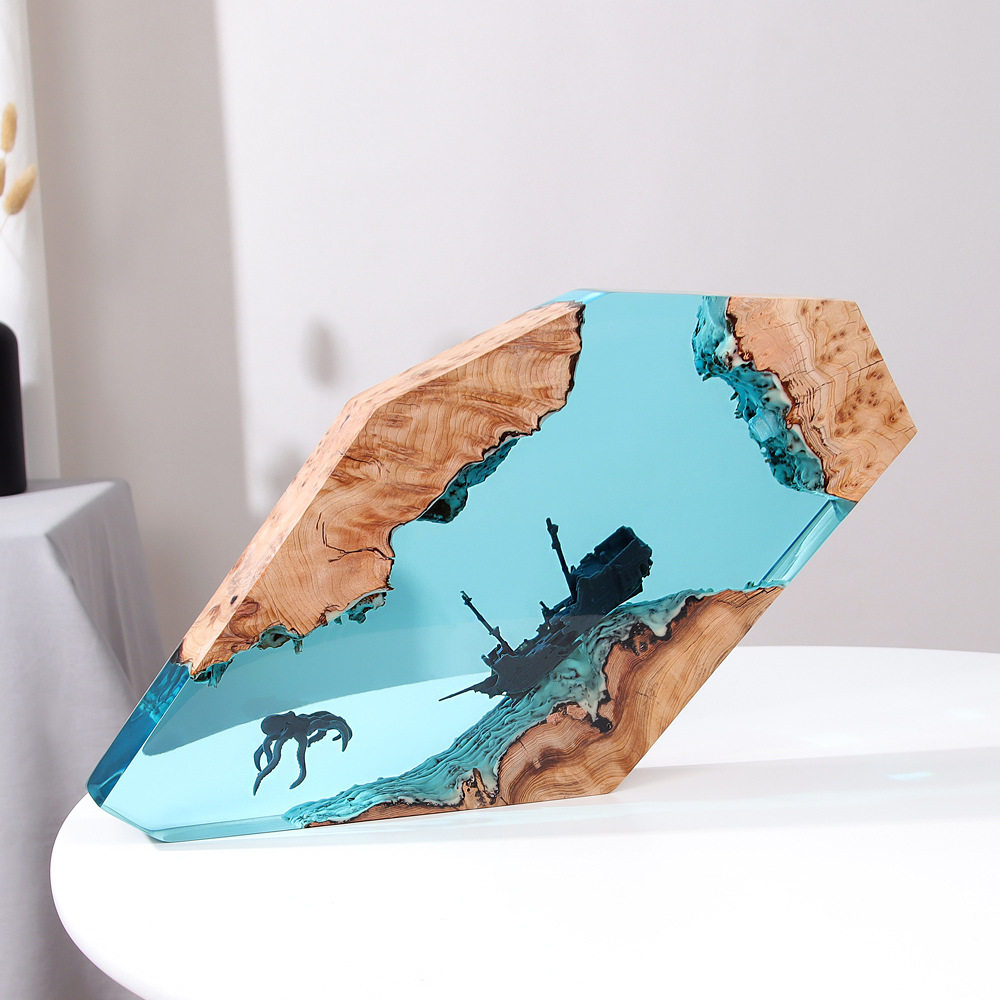 ของตกแต่งบ้านงานฝีมือเรซินไม้เ - Resin Art Baby บทวิจารณ์และราคา