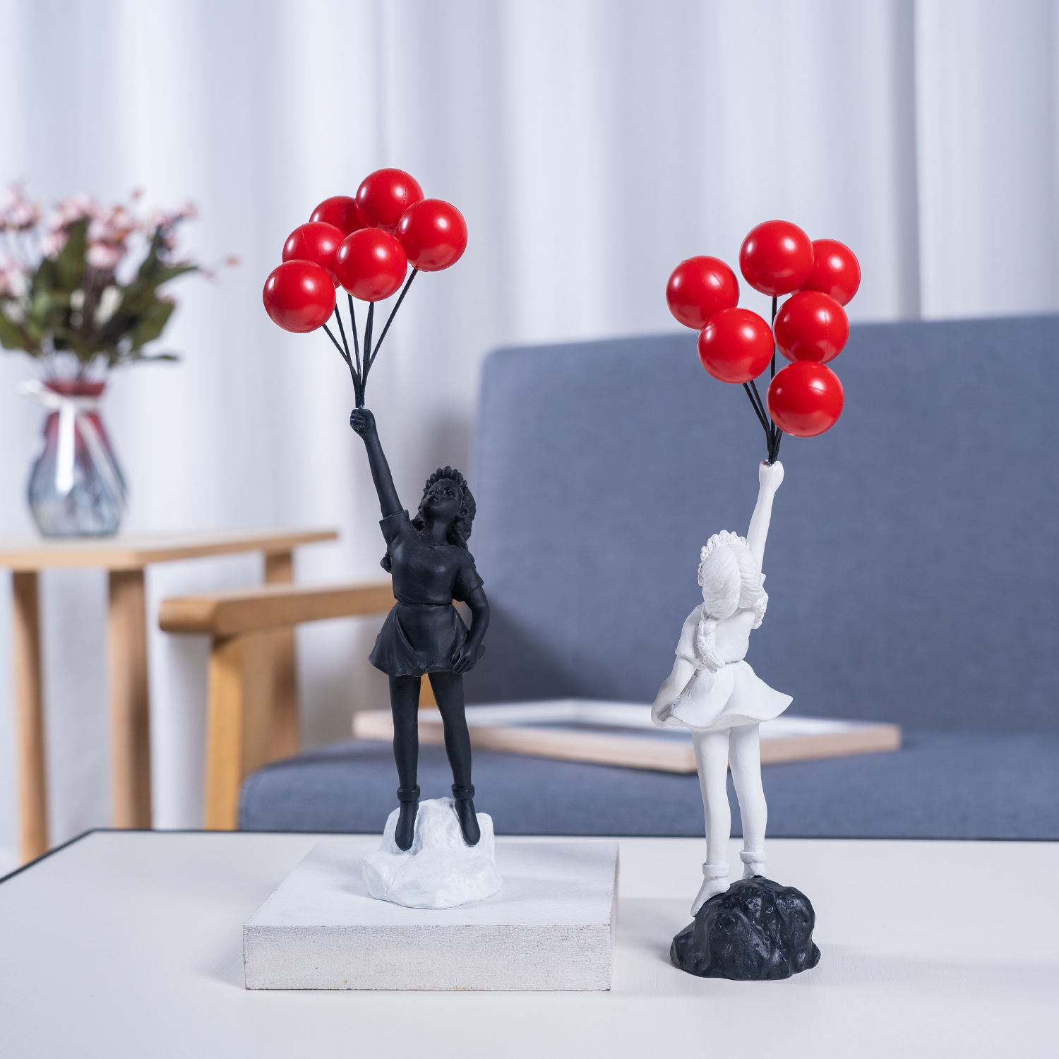 งานศิลปะรูปปั้นแบงค์ซีย์ รูปปั - Resin Art Wedding Gift บทวิจารณ์และราคา